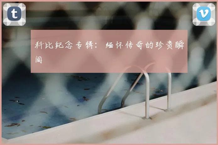 科比纪念专辑：缅怀传奇的珍贵瞬间